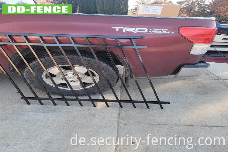 Schwarzpulverbeschichtete Zierstahl Aluminium Rackable Pantel